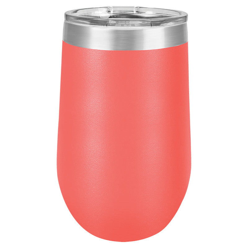 16oz Stemless SS Tmblr-CORAL