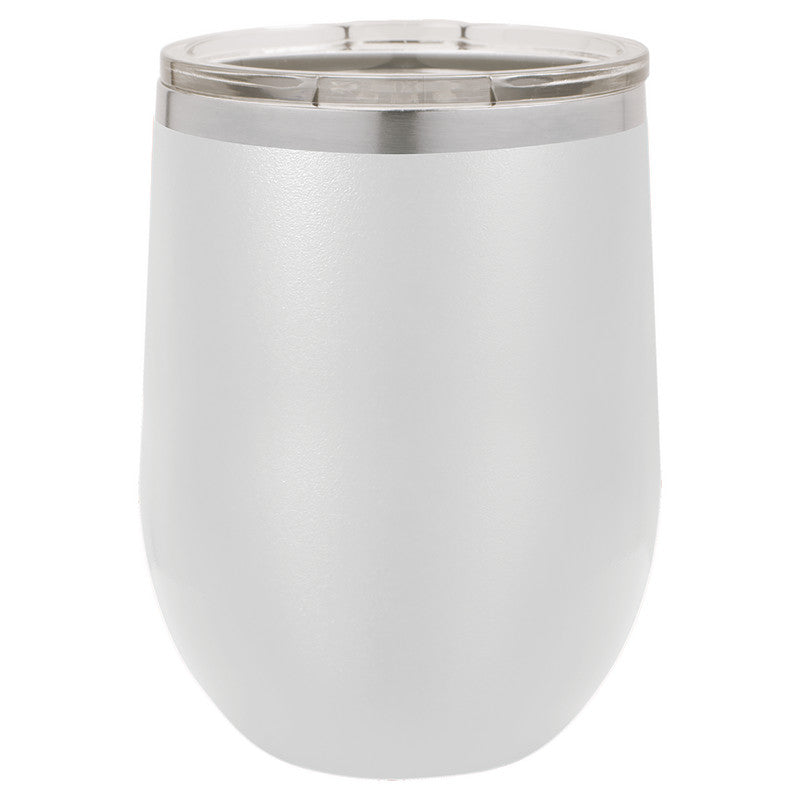 12oz Stemless SS Tmblr-WHITE