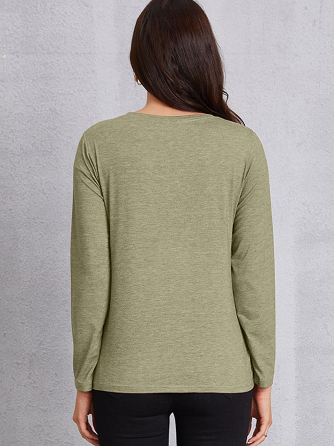 I DIDN'T GET LUCKY IPRAYED A LOT Round Neck T-Shirt