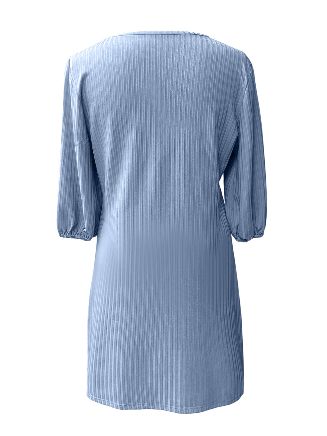 V-Neck Half Sleeve Mini Dress