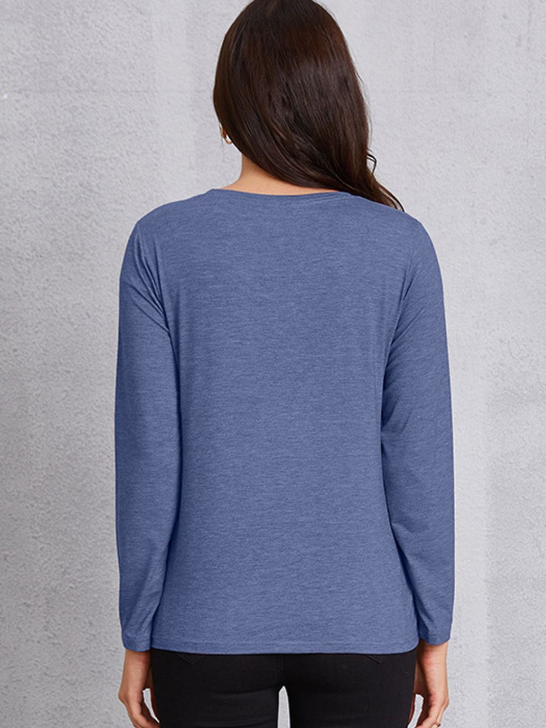 I DIDN'T GET LUCKY IPRAYED A LOT Round Neck T-Shirt