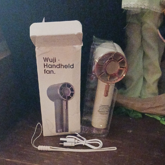 Wuji Handheld Fan with USB Charger