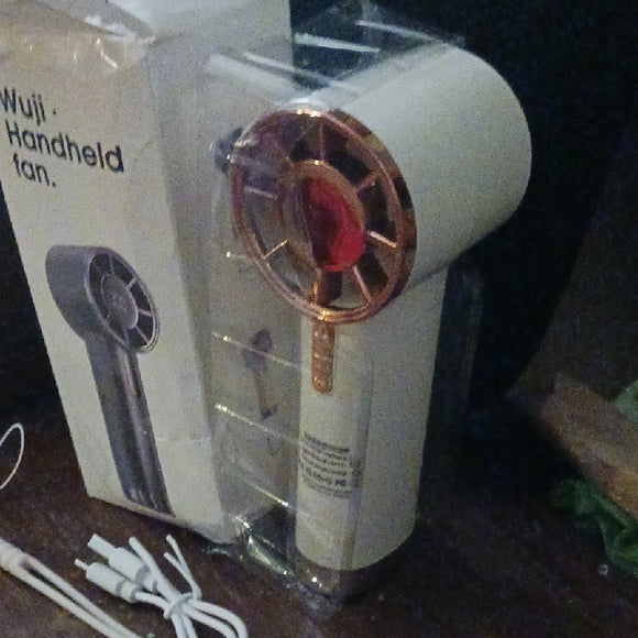 Wuji Handheld Fan with USB Charger