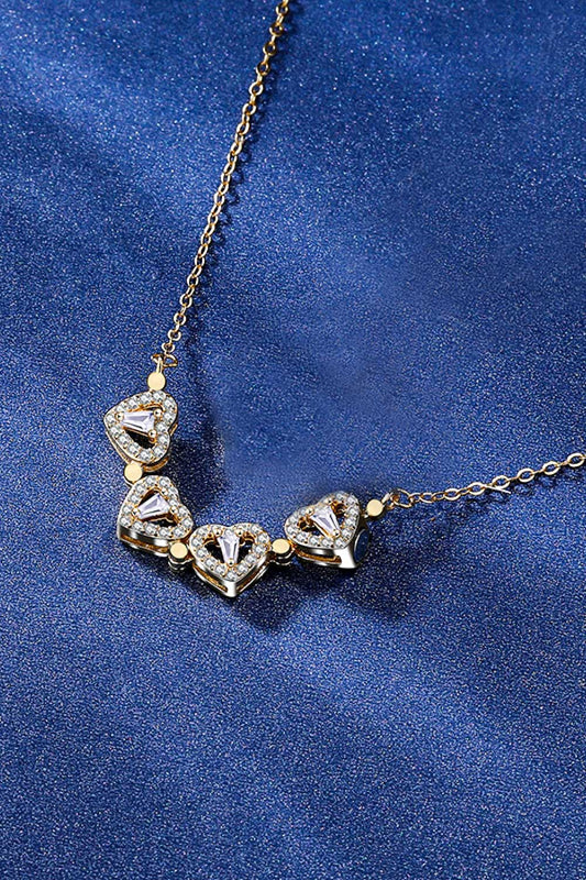 Two Ways To Wear Four Leaf Clover Pendant Necklace