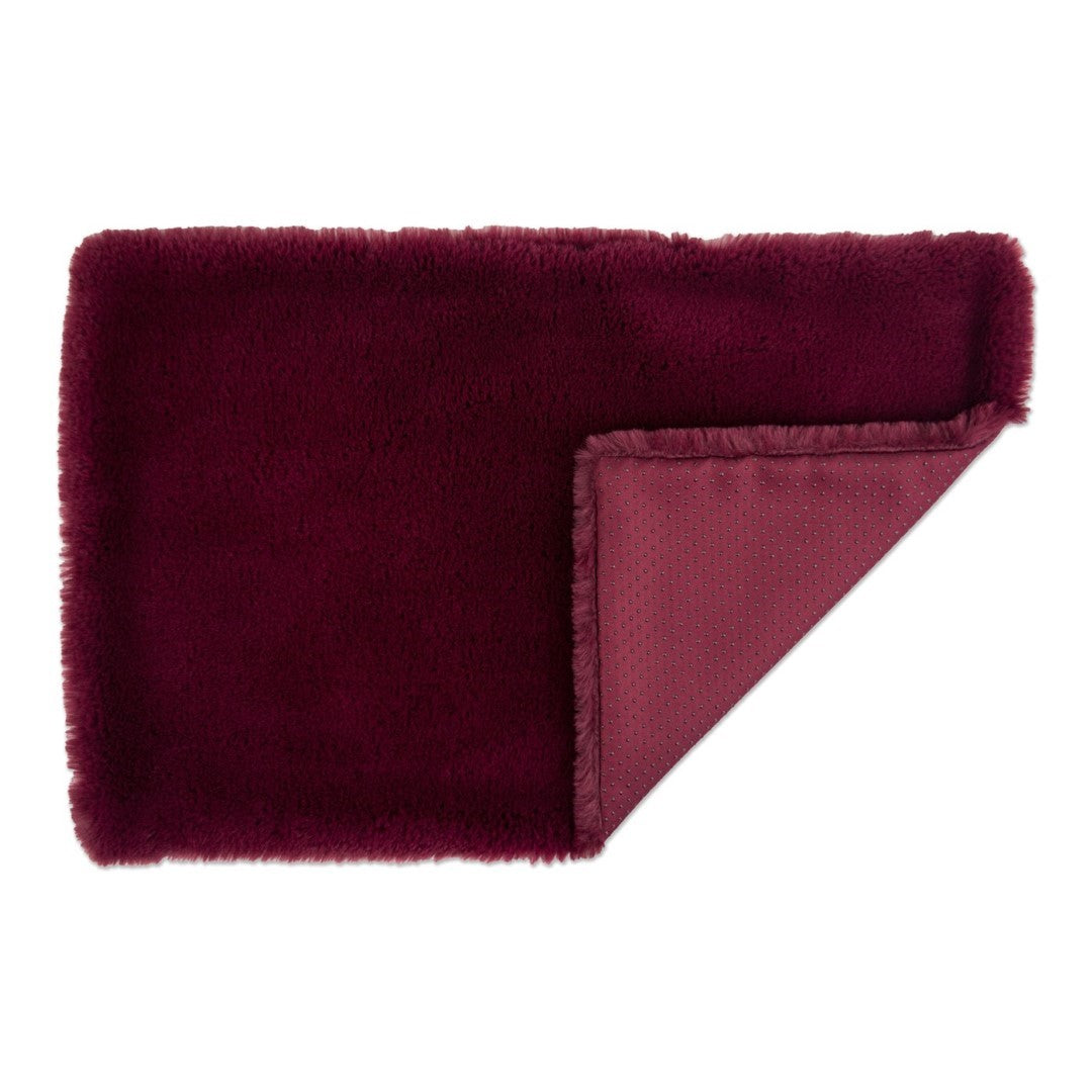 Cage Liner Faux Fur Cranberry Lg 