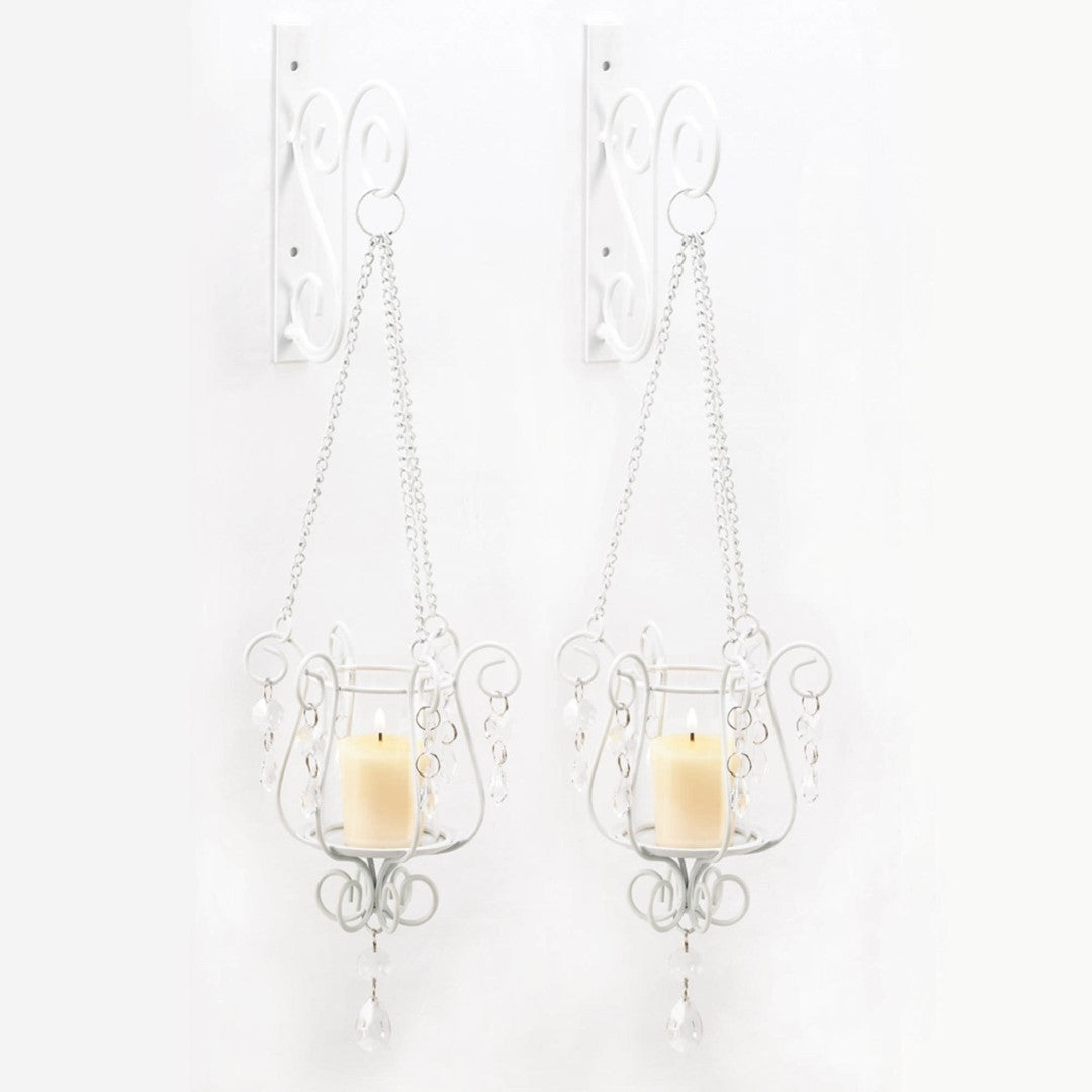 Bedazzling Pendant Sconce Duo 