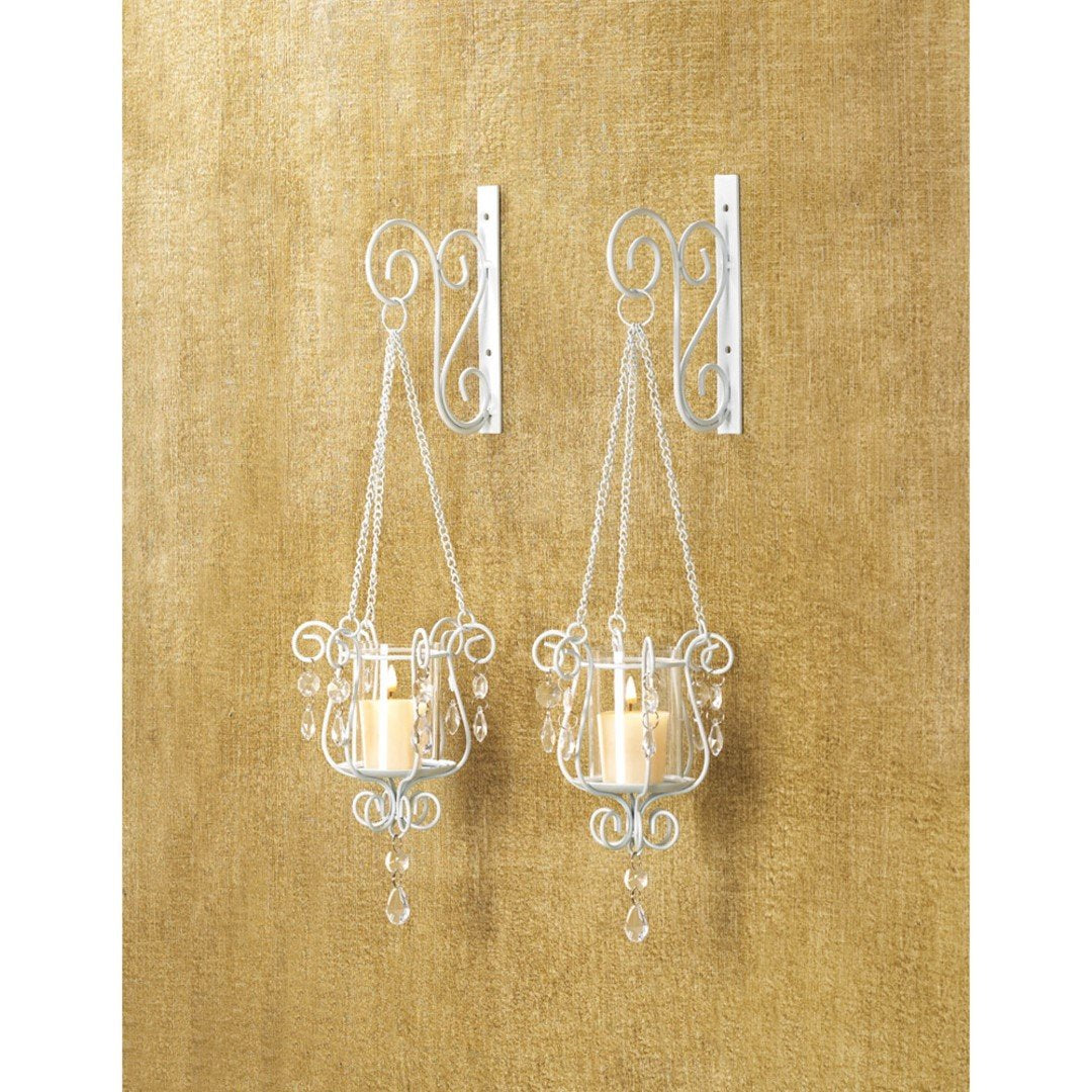 Bedazzling Pendant Sconce Duo 