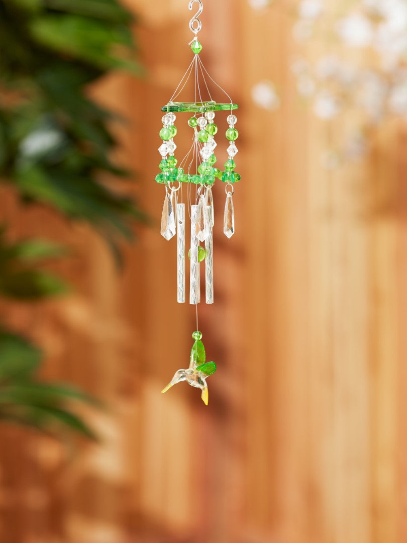 Green Hummingbird Chimes 