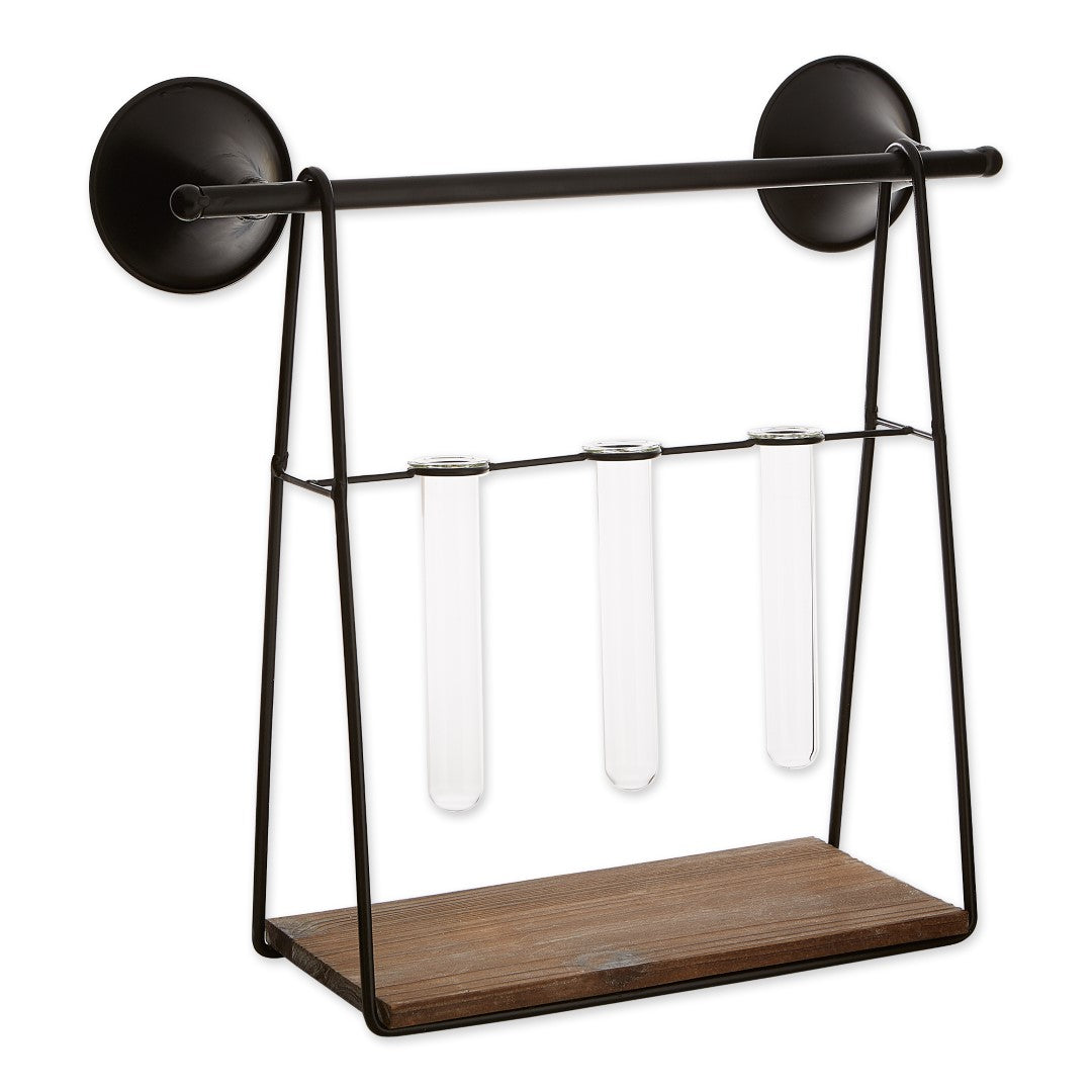 Wall Shelf With Vases 