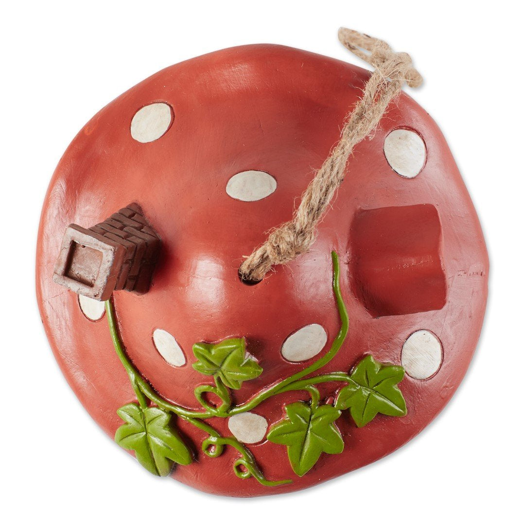 Mushroom Cottage Birdhouse 