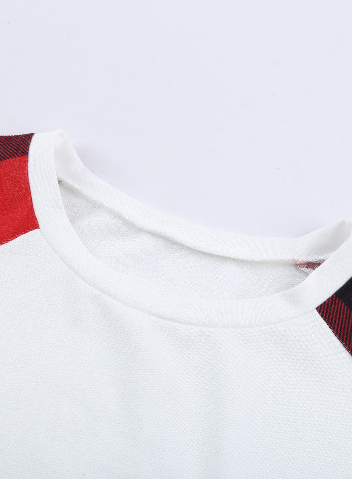 Buffalo Plaid Long Sleeve Sweatshirt
